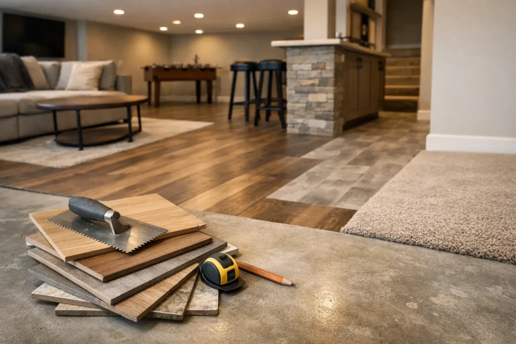 Best Basement Flooring for Real Life
