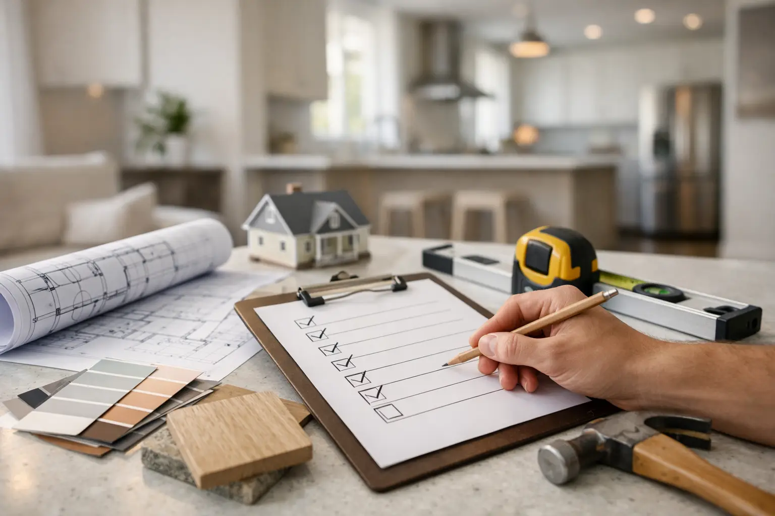Full Home Remodel Checklist That Keeps You on Track