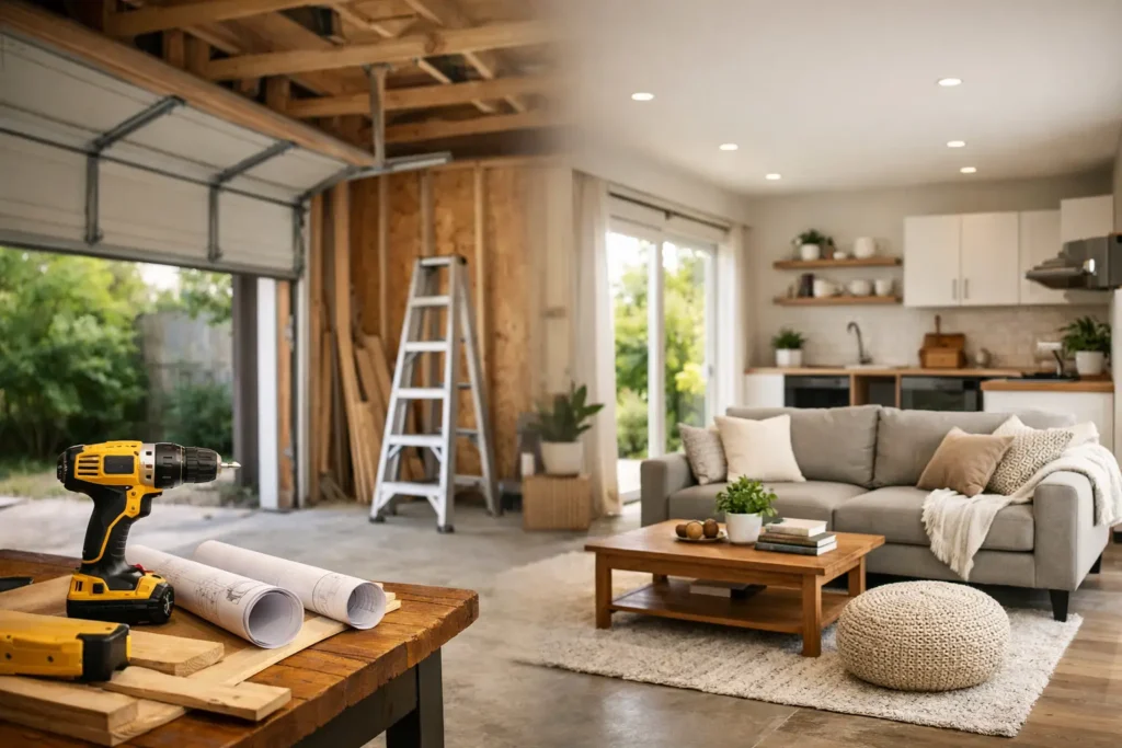 Garage Conversion to Living Space Guide
