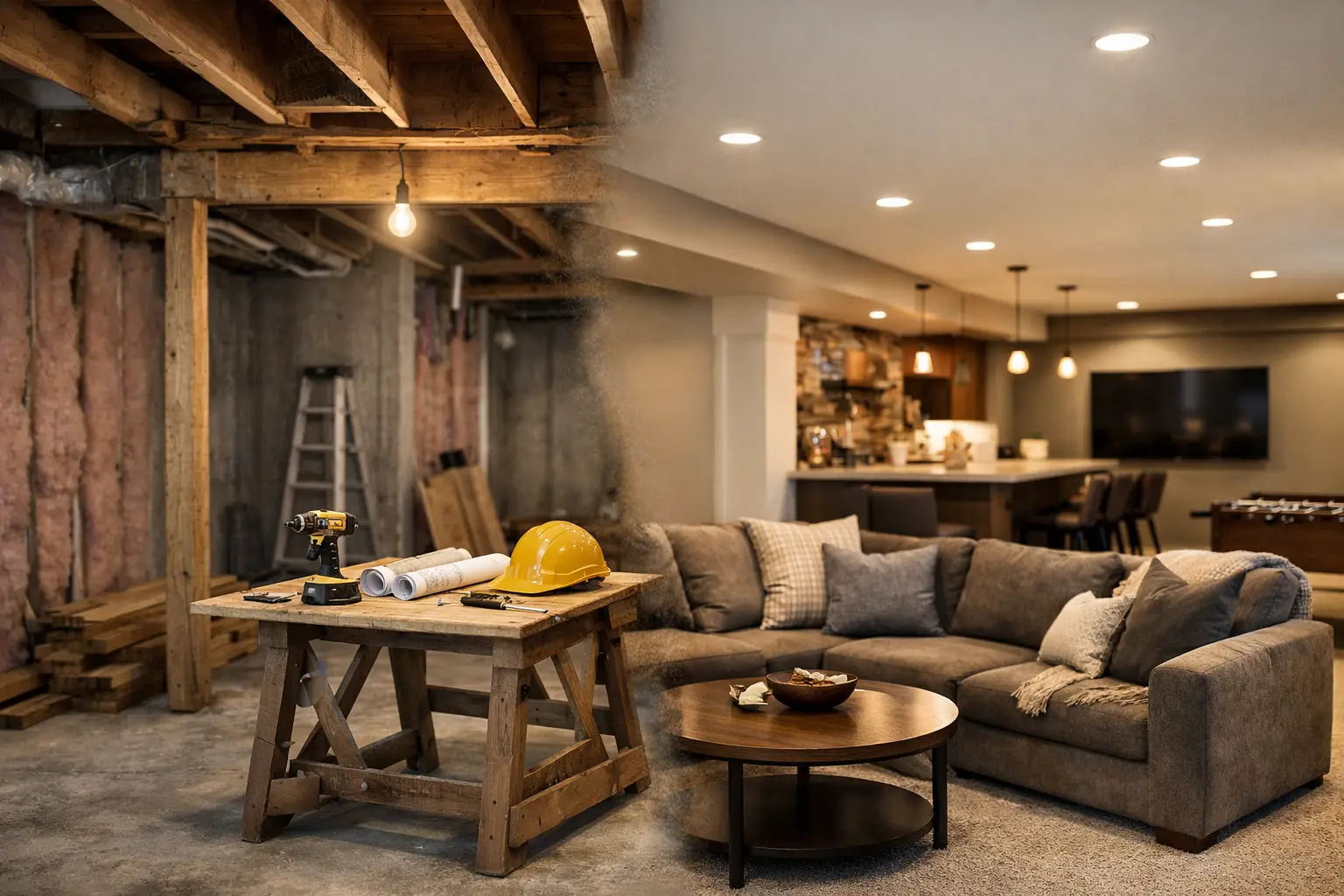 Is Basement Finishing Worth It? Yes, Sometimes