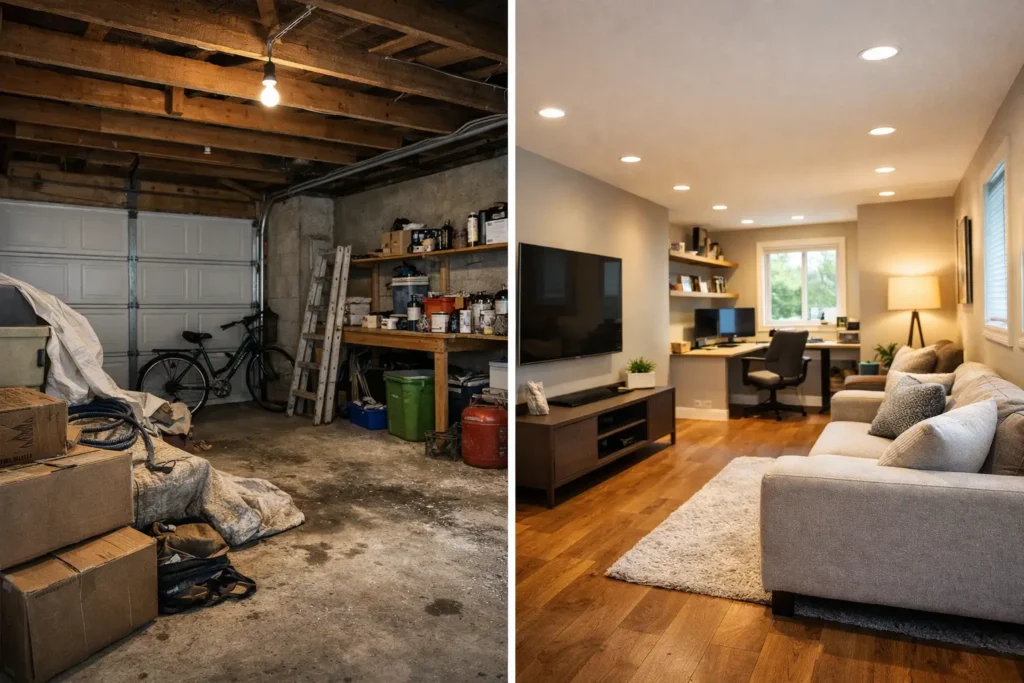 Garage Conversion Before After Results That Matter